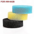 thumbnail image 1 of 3-Pack Aquarium Filter Sponges Compatible with HW-602B 603B Pumps, 1 of 3
