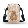 thumbnail image 2 of HELLHERO Strawberry Clover Pattern 4.33x1.97x7.09 Crossbody Sling Bag Polyester for Unisex, 2 of 7