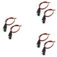 thumbnail image 1 of 6 Pcs 18AWG SAE Extension Cable 2-Pin SAE Quick Connector Disconnect Plug 10A Solar Battery Panel SAE Plug Wire 1Ft/30cm,6 x SAE Extension Cable,red & black, 1 of 6