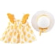thumbnail image 3 of Vestido de princesa con lazo, sin mangas, floral, vintage, con sombrero para el sol, vestido de fiesta, falda, 3 of 5