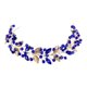 thumbnail image 1 of Accesorios para el cabello con hojas, ligeros y novedosos, hechos a mano, para bodas Azul, 1 of 9
