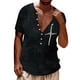 thumbnail image 1 of Playeras De Bambu Para Hombre, Camisetas Con Estampado De Manga Corta A La Moda Para Hombre, Camisetas Casuales Con Cierre Digital 3D, Camisetas De Verano Para Hombre, 1 of 4