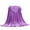 Purple, variant on Oversized 200x230cm Beige Flannel Bath Blanket Super Soft Reversible Bedspread Machine Washable Hotel-Style Luxury