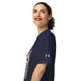 thumbnail image 3 of Destructive Therapy Women's Boxing Under ArmourⓇ athletic t-shirt (Navy, S), 3 of 4