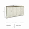 thumbnail image 3 of Signature Design by Ashley Roranville Accent Cabinet in Antique White, 3 of 5