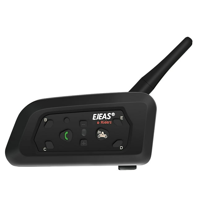 EJEAS V6 Pro Casco de motocicleta BT Intercom Auricular BT en tiempo real EJEAS Auricular