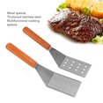 thumbnail image 4 of Kitchen Turner, Stainless Steel Heat Spatula Multifunctional Cake Spatula Durable Grill Spatula Portable Spatula Turner For Home Kitchen Restaurants, 4 of 8