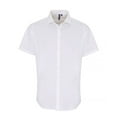 thumbnail image 1 of Premier Mens Stretch Fit Poplin Short Sleeve Shirt, 1 of 4