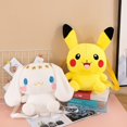 thumbnail image 1 of Mochila De felpa Sanrio para niños, bonito Kuromi morral, Kawaii Cinnamoroll Star Doll, Pikachu, regalo de cumpleaños, 30CM, 1 of 1
