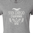 thumbnail image 4 of Inktastic San Diego California Cute Surfing Women's T-Shirt, 4 of 5