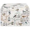 thumbnail image 1 of UNICEU Bird Print Toaster Cover 4 Slice Dustproof Bakeware Protector Small Kitchen Appliance Dust Covers Protection, 1 of 7