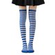 thumbnail image 1 of Calcetines altos a rayas para mujer, coloridos, por encima de la rodilla, retro, elásticos, para niñas, cosplay, disfraz de Lolita, 1 of 8