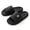 Black-4243, variant on QHUDLV Summer Fashion Slippers for Men, Cloud Soft Home Shoes Comfortable Lightweight Indoor Footwear