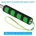 thumbnail image 3 of Uxcell Telescopic Handheld Flagpoles 6.5 Feet Sponge Handle Pole 9 Sections Green, 3 of 6