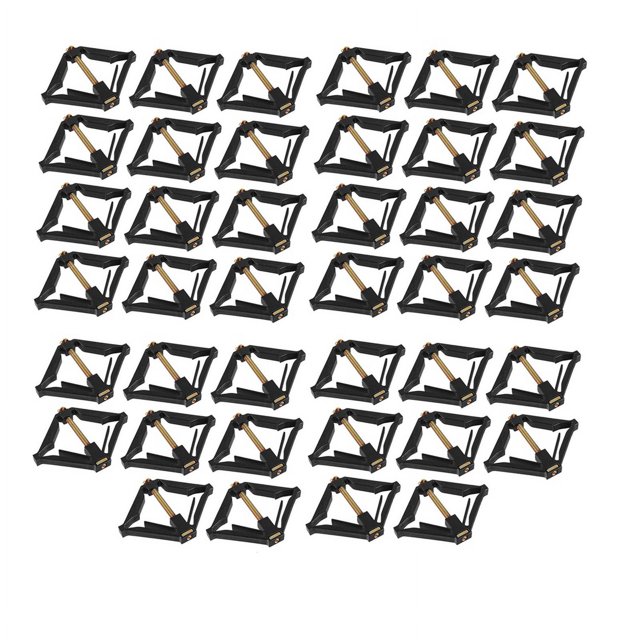 40Pcs Cassette Repairer 86mm Dark Box Repair Screw Plug Switch Old Socket Boxes Replacement Fixed Wall Repair Box