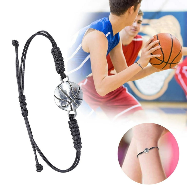 Sportz Titanium Headphones Ball Bracelet Sports Party Favors Sports Charm  Bracelets Jewelry Sports Adjustable Braided Rope Bracelets For Teens Boys  Girls From Bbsports, $9.46