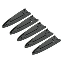 5Pcs PP Universal Knife Cover, Knife Protector Sleeve for 3" Paring Knife Blade Guard for Kitchen, Black