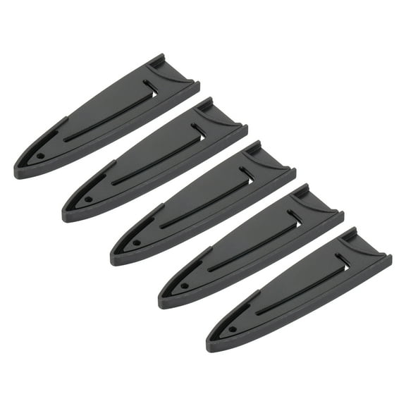 5Pcs PP Universal Knife Cover, Knife Protector Sleeve for 3" Paring Knife Blade Guard for Kitchen, Black