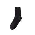 thumbnail image 2 of Women's Socks Cotton Socks Solid Color Socks Mid Tube Socks White Black Cotton Socks Sport Sock Unisex, 2 of 7