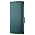 thumbnail image 2 of For IPhone 15 Pro Max Wallet Case Flip Card Holder,PU Leather Side Buckle Magnetic Frosted Women Men Cover,Dark green,For iPhone 15 Pro Max, 2 of 7