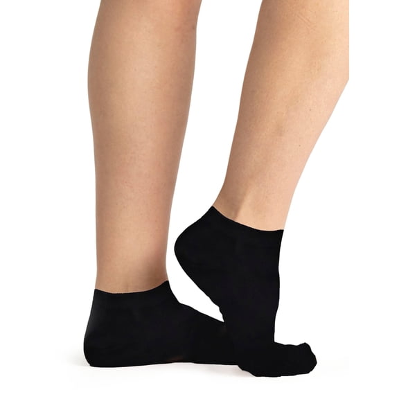 On The Go Women's Supersoft Socks Black 2 Pair