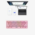 thumbnail image 5 of Blasgw RGB Backlit Wired Gaming Keyboard, Pink, 5 of 5