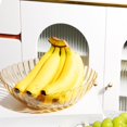 thumbnail image 4 of LEEYNEER 2 Pcs Decorative Bowls Glass Fruit Bowl Creative Fruit Bowl Glass Tableware Glass Dessert Bowl Glass Bowl Soup Bowl Fruit Storage Bowl Dessert Bowls Kitchenware Bowls, 4 of 5