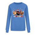 thumbnail image 4 of HOMBOM Womens Christmas Sweatshirts Greflying Essentials Crewneck Fashion Graphic Xmas Sweatshirt for Ladies Merry, 4 of 6