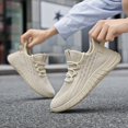 thumbnail image 4 of XIMIN Men's Slip On Low Top Lightweight Mesh Shoes Soft Sole Breathable Casual Shoes Workout Yoga Tennis Trail Running Mountaineering Sneakers, 4 of 5