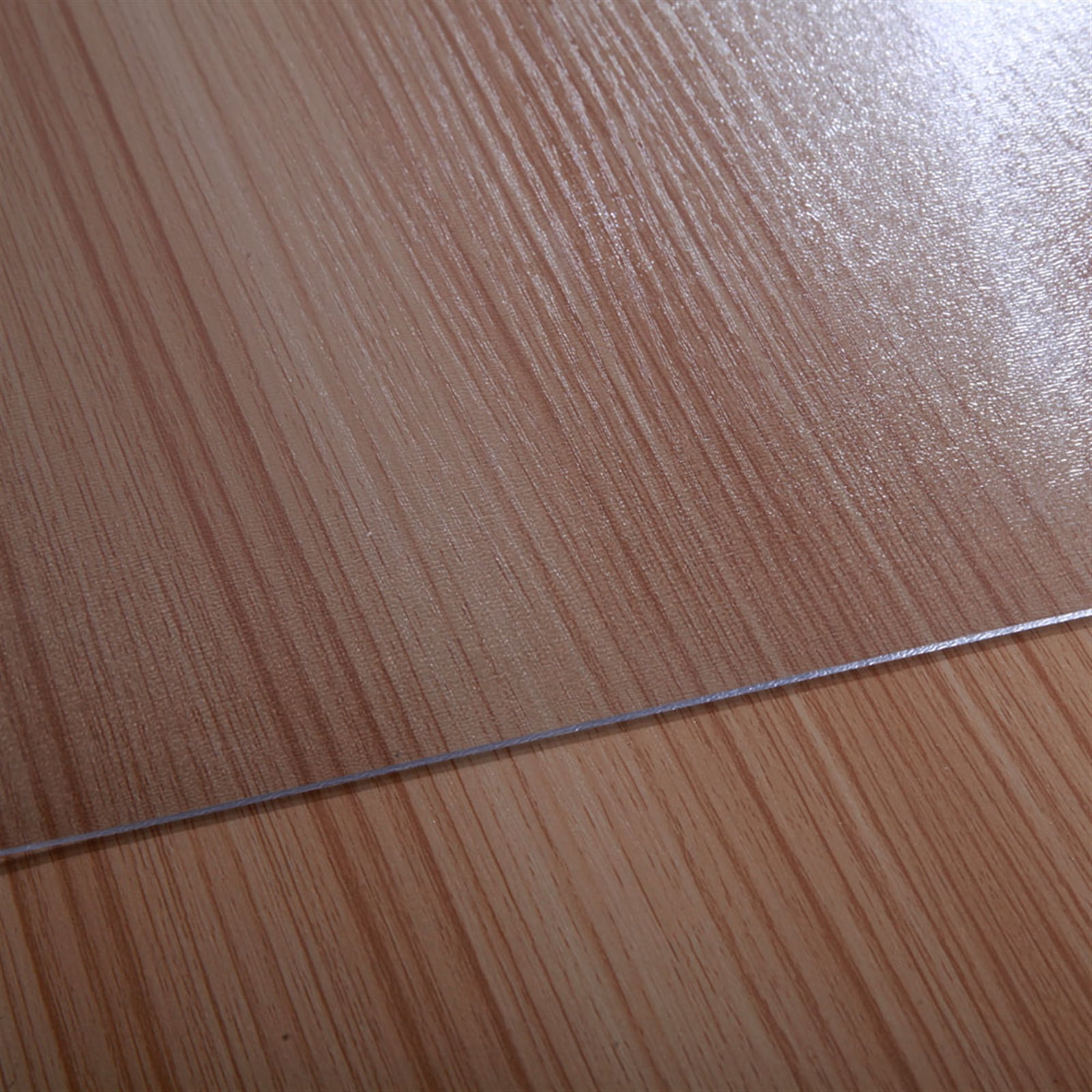 Transparent PVC Dull Polish Floor Mat, Anti Scratch Chair Floor Protector Mat, Smooth Glide Desk Chair Mat, Durable Thick PVC Mat, Suitable for Home Office Hard Floor Carpet Tiles Use
