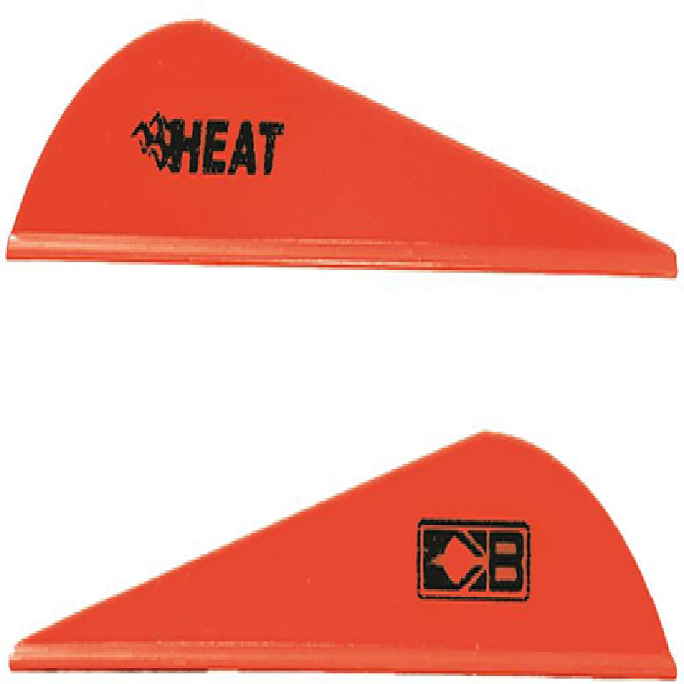 Bohning Heat Vanes Neon Orange 36 Pack 