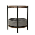 thumbnail image 2 of Table Ronde d'Extrémité Highmore Noah W/stockage-Noyer, 2 of 4
