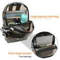 thumbnail image 5 of Transparent PVC Backpack See-Through Design Large Capacity Multiple Compartments Comfortable Straps Lightweight for Events, Sports, 5 of 7