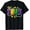 Black-03, variant on Dabbing Mardi Gras Dance Mens T-Shirt