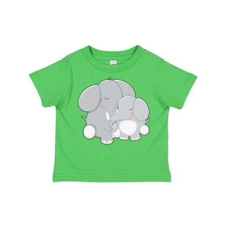 

Inktastic Elephant Mom and Baby Gift Toddler Boy or Toddler Girl T-Shirt