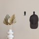 thumbnail image 4 of FOMIYES 12Ud De Pared Decorativos De Acero Inoxidable Negro Para Colgar Abrigos Y Almacenamiento En El Hogar, 4 of 6