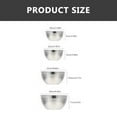 thumbnail image 2 of Luxshiny 4Pcs Mixing Bowls for Kitchen Enthusiasts Cooking Essentials, 2 of 8