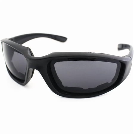 3 Pair Motorcycle Riding Glasses Padding Goggles UV Protection Dustproof Windproof Motorcycle Sunglasses for Outdoor Actives