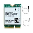 thumbnail image 2 of MTK7925 WiFi7 Tri Band Wireless Network Card WiFi Card 2.4G/5G/6Ghz Network Wireless Adapter for Win10/Win11, 2 of 6