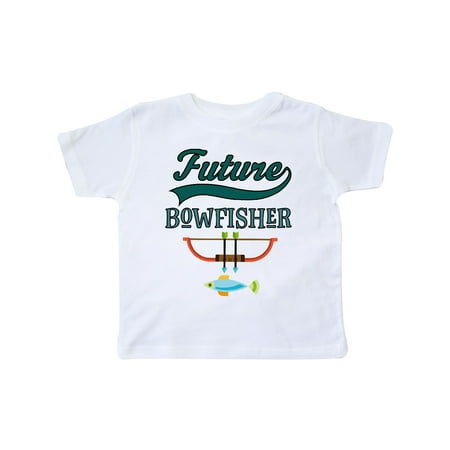

Inktastic Future Bow Fisher Hunting Fishing Gift Toddler Boy Girl T-Shirt