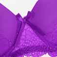 thumbnail image 5 of Fouhkni Womens Lace Underwire Bra Padded Push up Bras Underwear Full Coverage Comfortable Everyday Bra, 5 of 7