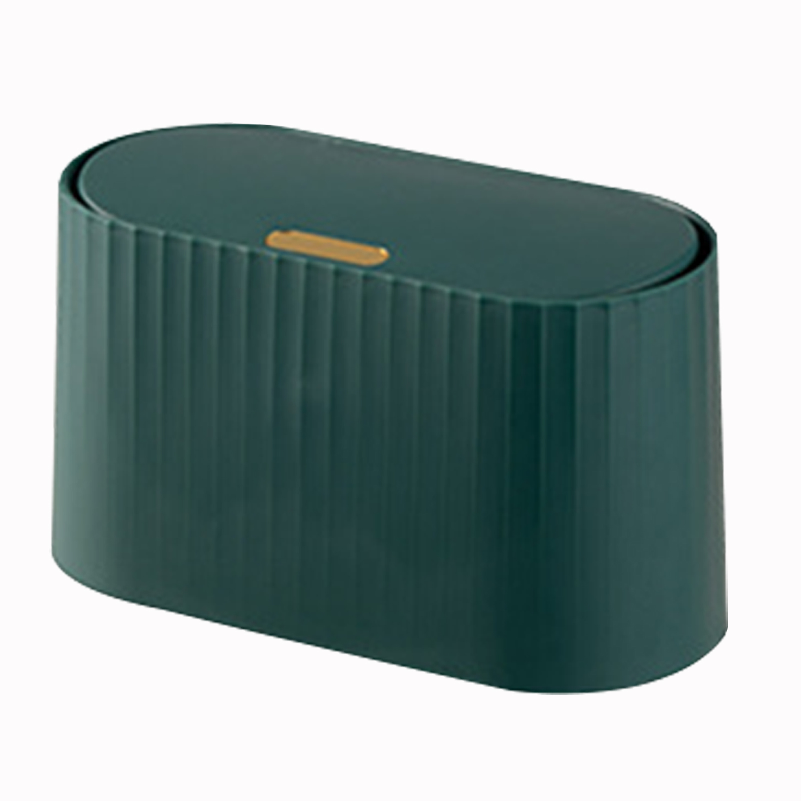 Dustbin Waste Paper Bin Storage Bedroom Office With Lid Desktop Trash