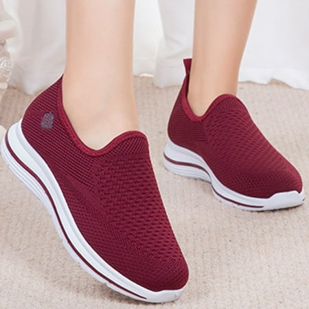 

Tangnade Winter Clearance Solid Color Cotton Shoes Fashion Casual Plus Velvet Thick Warm Cotton Shoes for Women