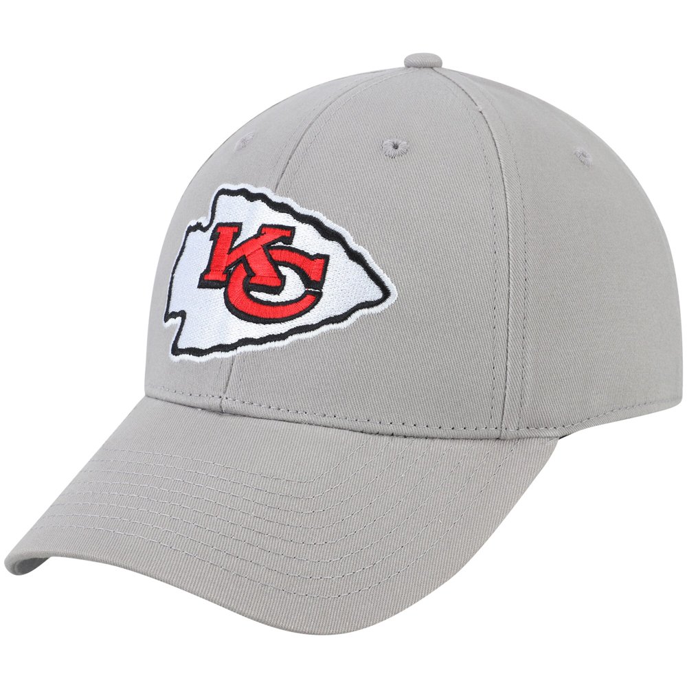 Fan Favorite Men's Gray Kansas City Chiefs Basic Adjustable Hat