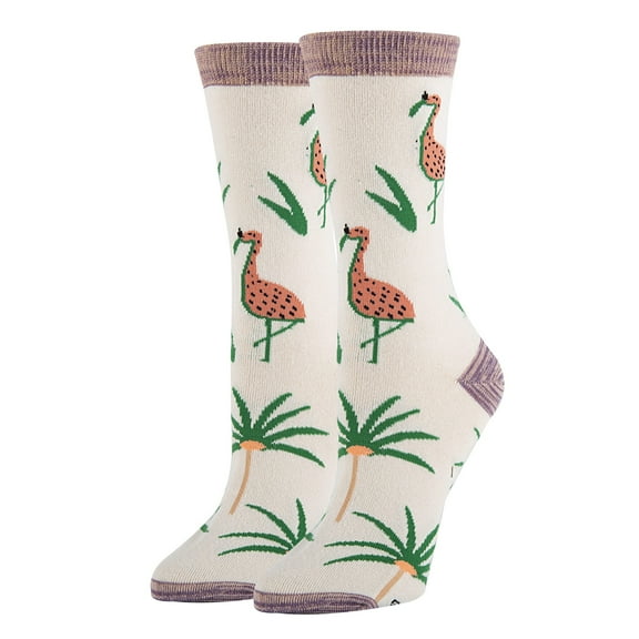 Women’s Novelty Crew Socks, Crazy Funny Cotton Dress Socks Gift - Flaminco Vibes