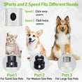 thumbnail image 2 of YOLETO Dog Nail Grinder with LED Light, Rechargeable Dog Nail Trimmer, Vet-Recommended Pet Nail Clipper for Dogs and Cats, 2 of 7