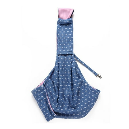Pet Sling - Reversible Carrier Bag  Dog Purse  Cat Travel Bag - Small Pet Carrier  Soft Pouch And Tote