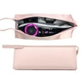 thumbnail image 4 of Hair Dryer Storage Bag High Capacity Waterproof Portable Faux Leather Hair Curler Organizer for Dyson, 4 of 8