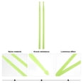 thumbnail image 2 of MEIBUTYUP 2-Pack 5A Nylon Drumsticks Green Glow Drumsticks for Performance with Smooth Round Craft Design, 2 of 8