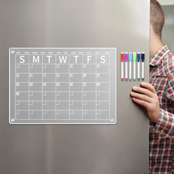 XTfwl Dry Erase Board, Magnetic Whiteboard with Stands and Markers, Tabletop Mini 1 Count